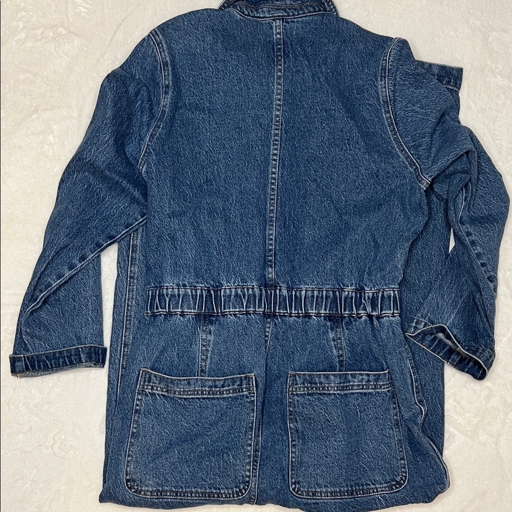 Madewell Denim Utility Coveralls Size M - Picture 8 of 12